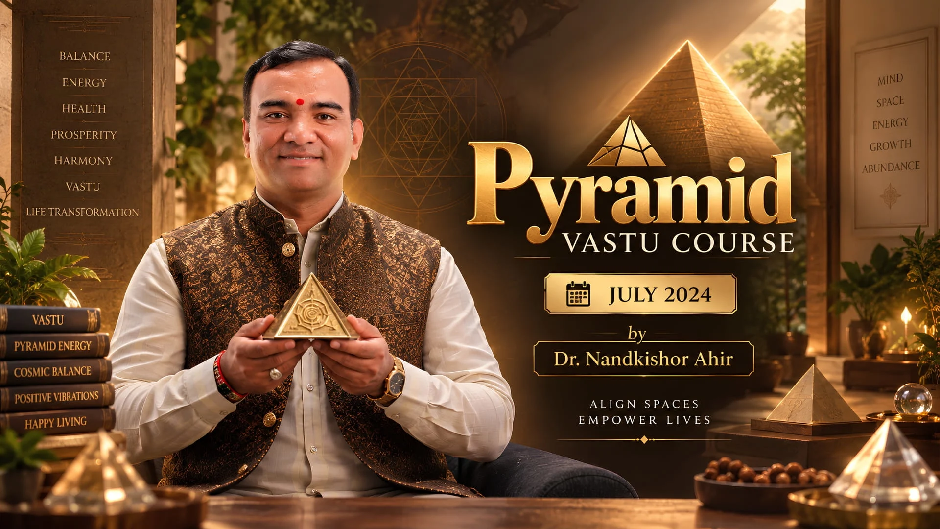 Pyramid Vastu Course (July 2024) (Pre-Recorded Sessions)
